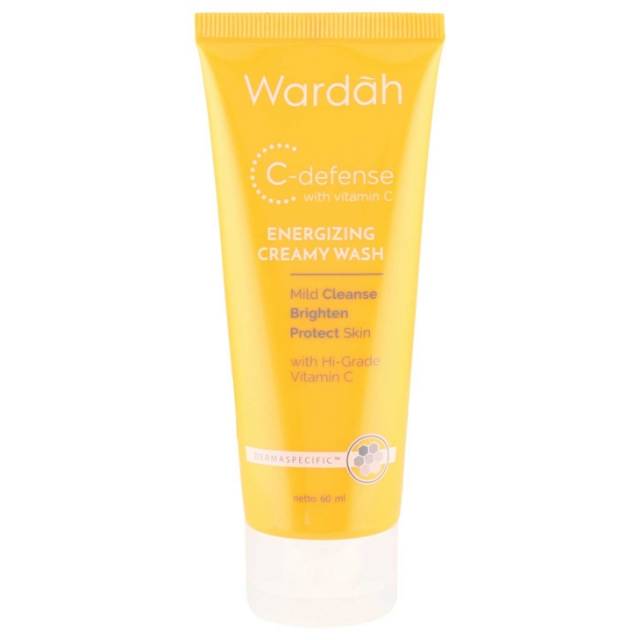 Wardah C-Defense Energizing Creamy Wash 60ml