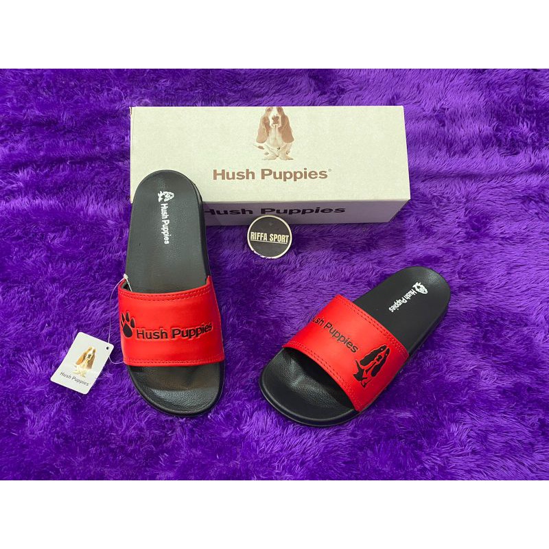 5 varian warna sandal slide on hush puppies sandal pria wanita