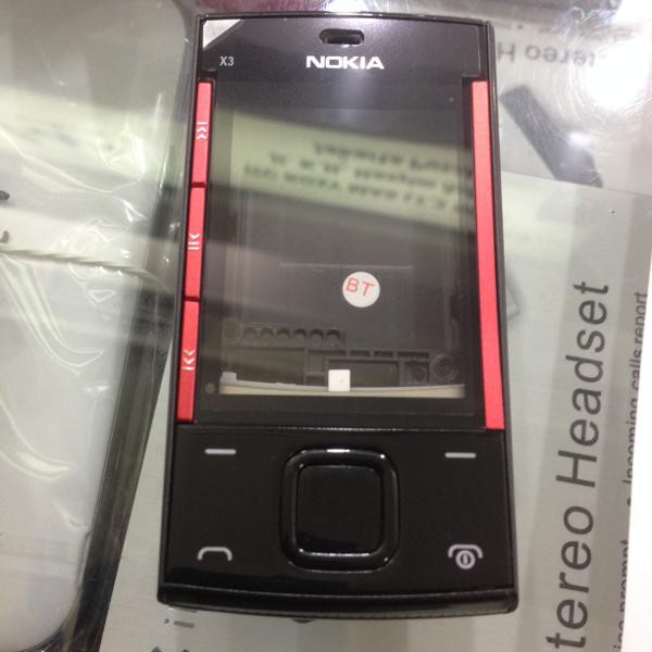 Kesing Casing Case Nokia X3 X3-00 Slide Fullset+tulangan