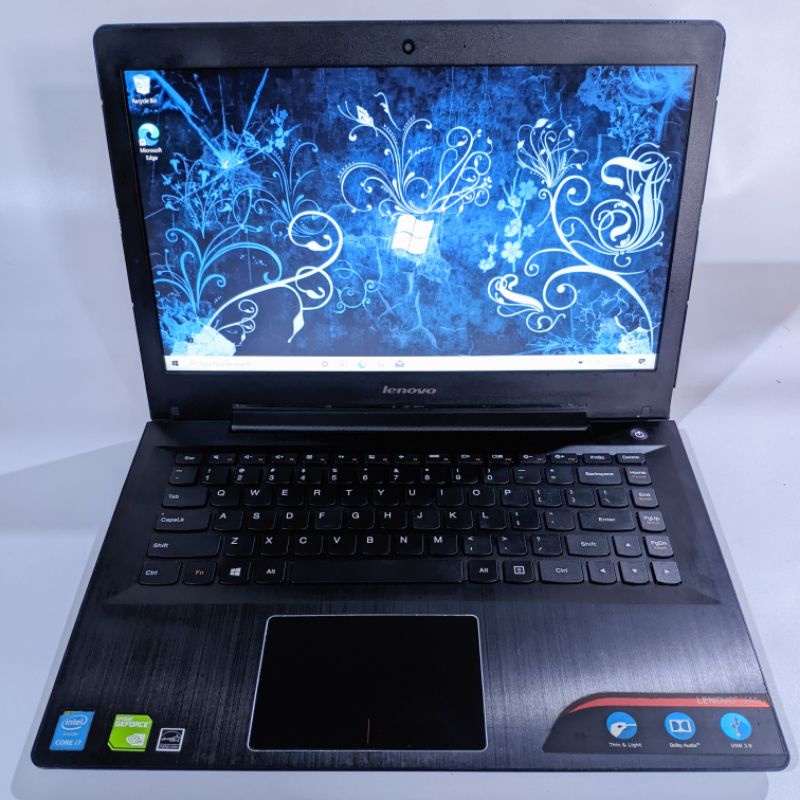 laptop ultrabook tipis lenovo Ideapad u14 - core i7 5500u - Dual vga Nvidia 940m - ssd 256gb