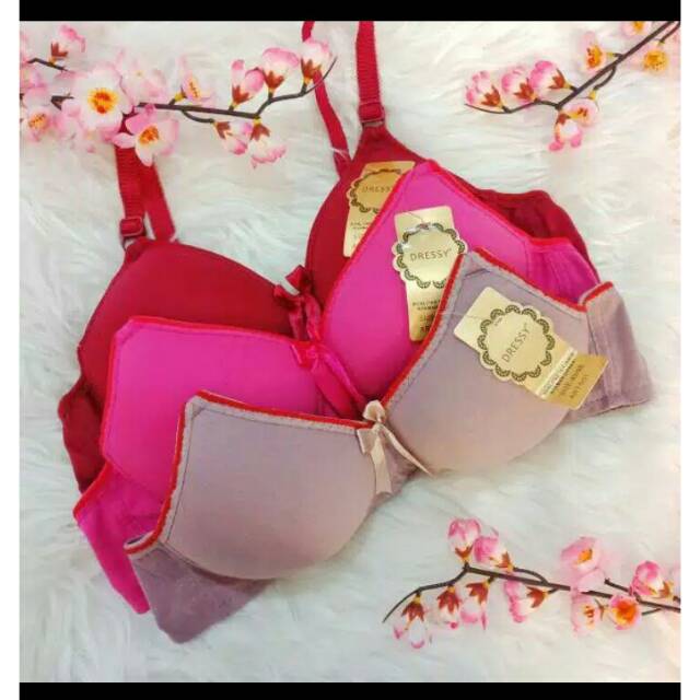 Bra fashion colourfull cup A tanpa kawat AA571