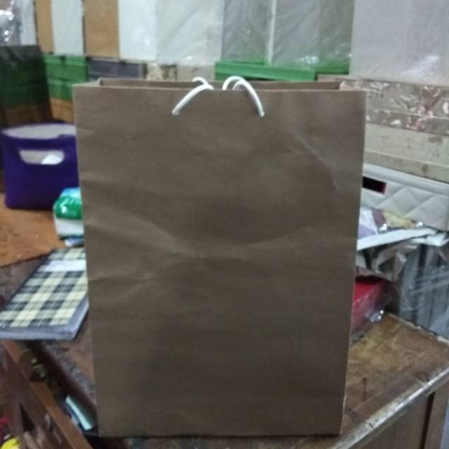 

Paperbag cokelat xl