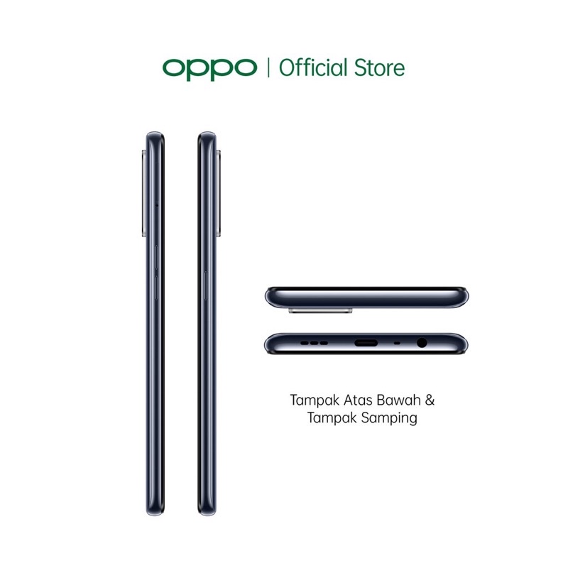 OPPO A74 6GB/128GB [5000mAh, 48MP AI Triple Camera, Punch Hole AMOLED FHD+ Screen, 33W Flash Charge]