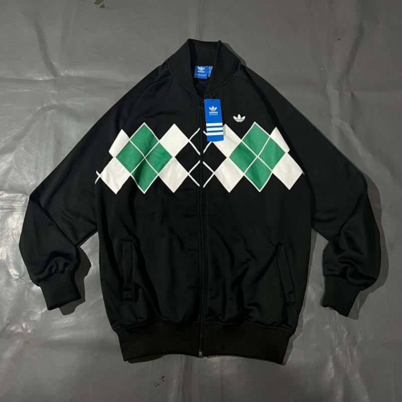 TRACKTOP ADIDAS ARGYLE HIGH QUALITY CASUAL HYPE FASHION PRIA