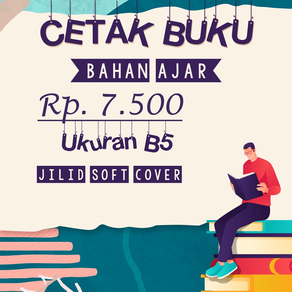 

CETAK BUKU BAHAN AJAR/ CETAK JILID SOFT COVER UKURAN B5