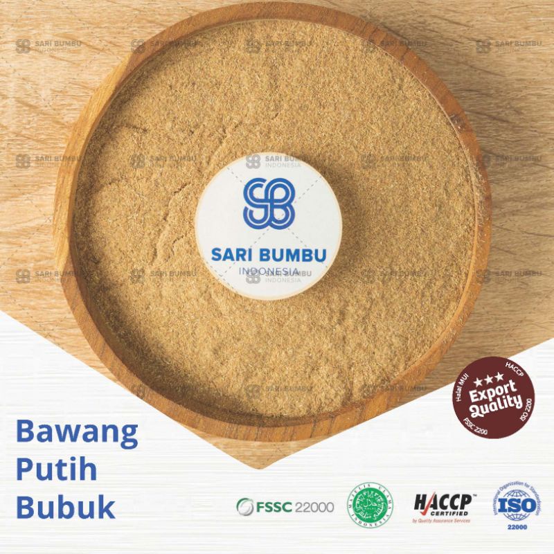 

250gr Bawang Putih Bubuk / Garlic Powder Export Quality