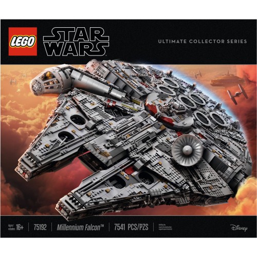 lego millennium falcon 75192