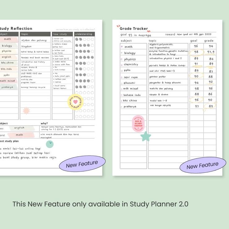 

Stok terbatas!.. Winyo Study Planner - 1 Semester/6 Months (+ FREE Sticker)