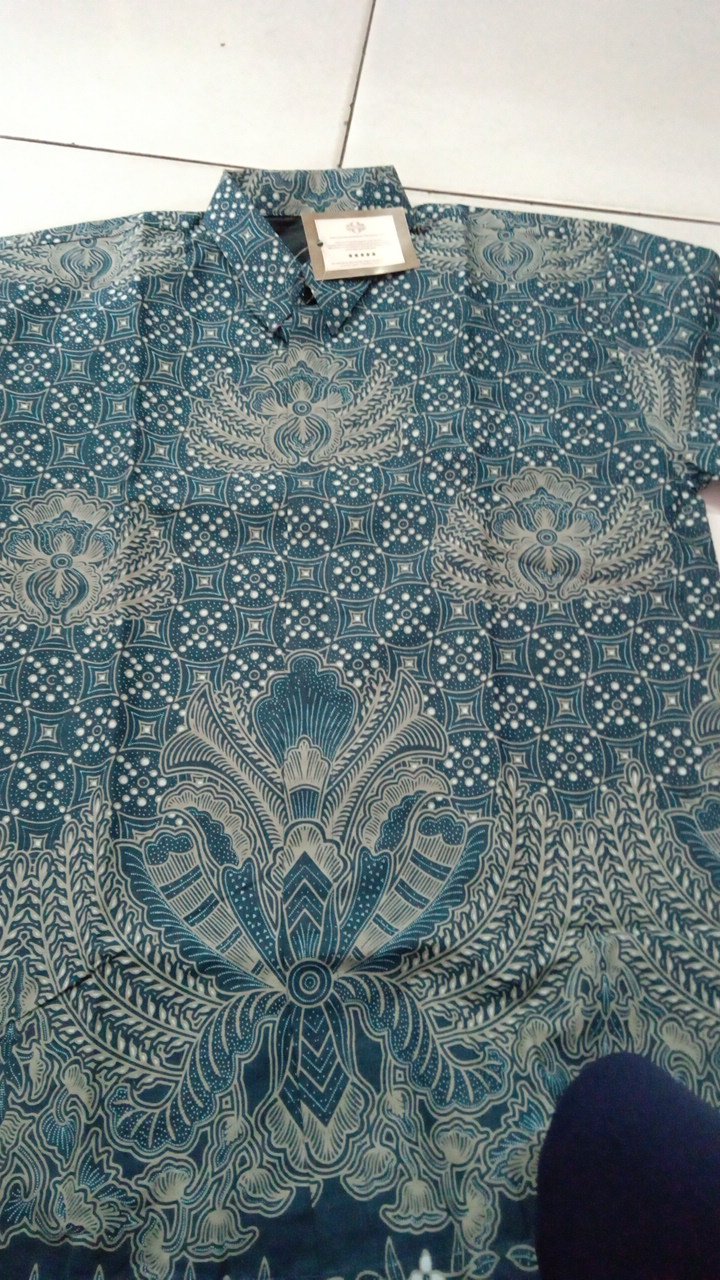 Cakar Pari Pendek Kemeja Batik Pria Full Furing Bahan Katun Primisima