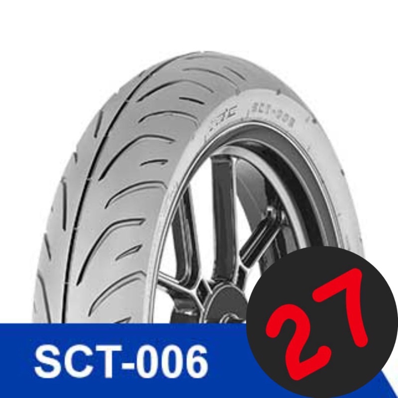 Ban Motor IRC SCT 006 ( SCT006 ) 100/80-14 (Tubeless) Matic