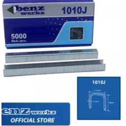 

Isi Staples Tembak 1010J 10 mm / Staples Nail 5000 Pcs Benz Werkz