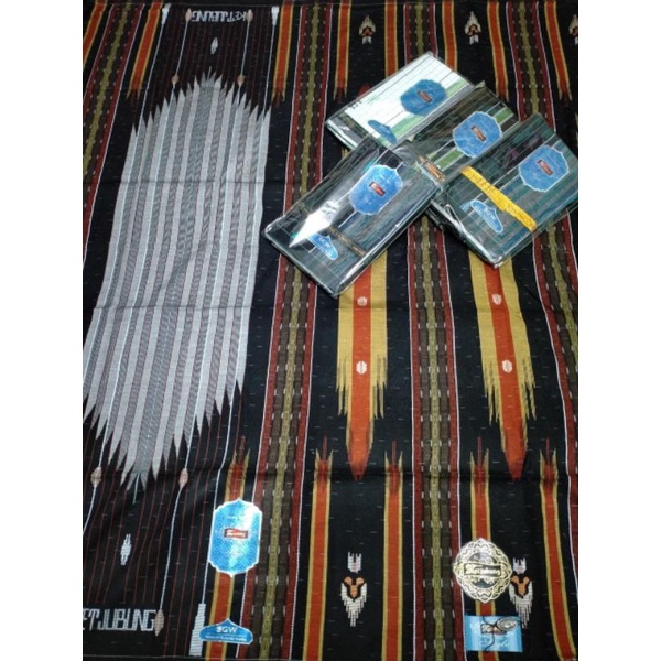 KETJUBUNG REED / GOLD,BAHAN MESRES, MOTIF SGW (SONGKET GUNUNG WARNA)