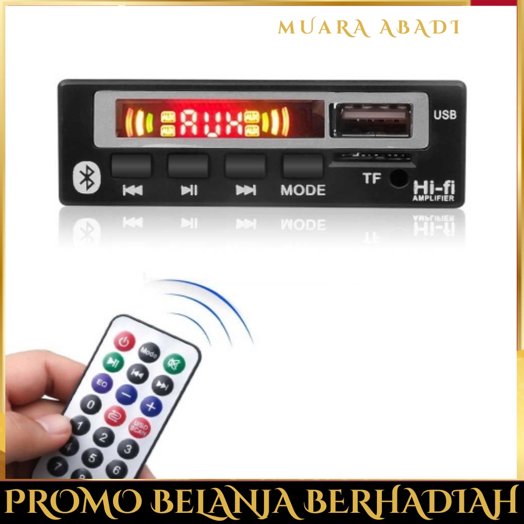 Tape Audio Mobil Multifungsi MP3 Playe Bluetooth FM Radio Tip Mobil Car Audio Musik Tape Mobil Bass Santai JSD-565