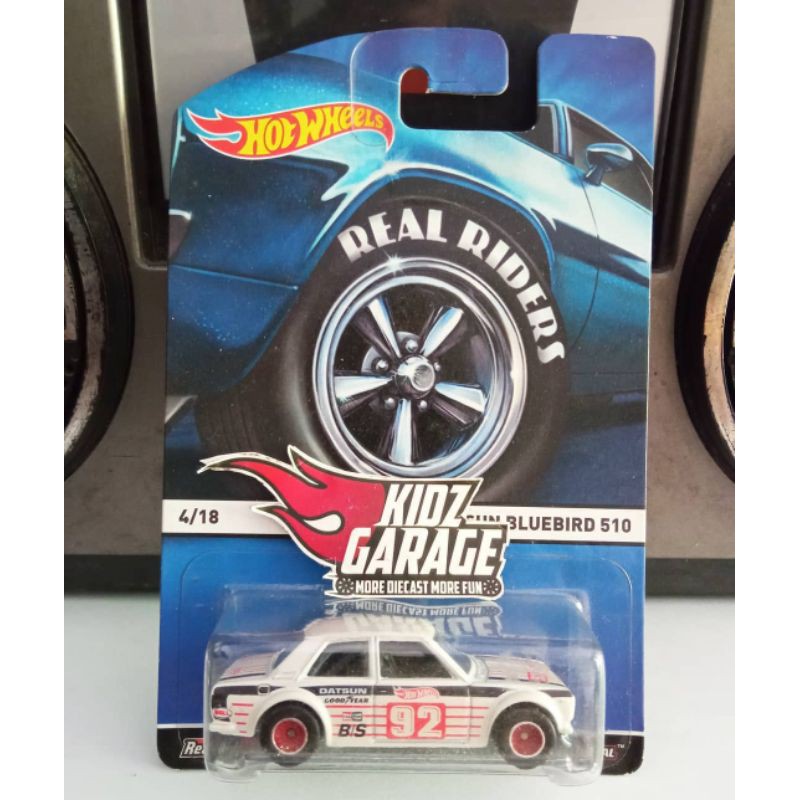 Hot Wheels Real Riders Datsun Bluebird 510