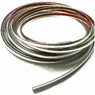 list lis crome chrome krum krom untuk helm- body- vespa- motor- mobil