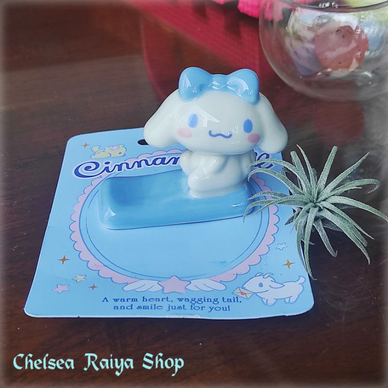 Tatakan Sumpit Chopstick Sanrio Cinnamoroll Pita Biru Cinamorol Cinamoroll Cinnamonroll Kawaii