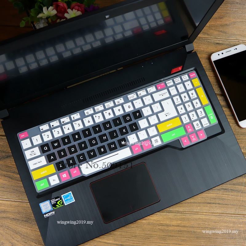 Casing Untuk Asus TUF FX705GM FX705GD FX705 fx705ge FX705G FX705 GD GM Gaming 17&amp;quot; Cover Pelindung keyboard laptop Bahan Silikon Ukuran 17.3 inch i7 / GTX1050ti 15.6 inch
