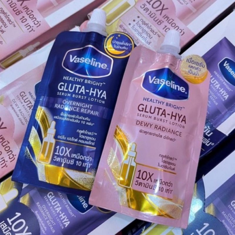 [READY] VASELINE GLUTA HYA SACHET ORIGINAL THAILAND | 30 ML