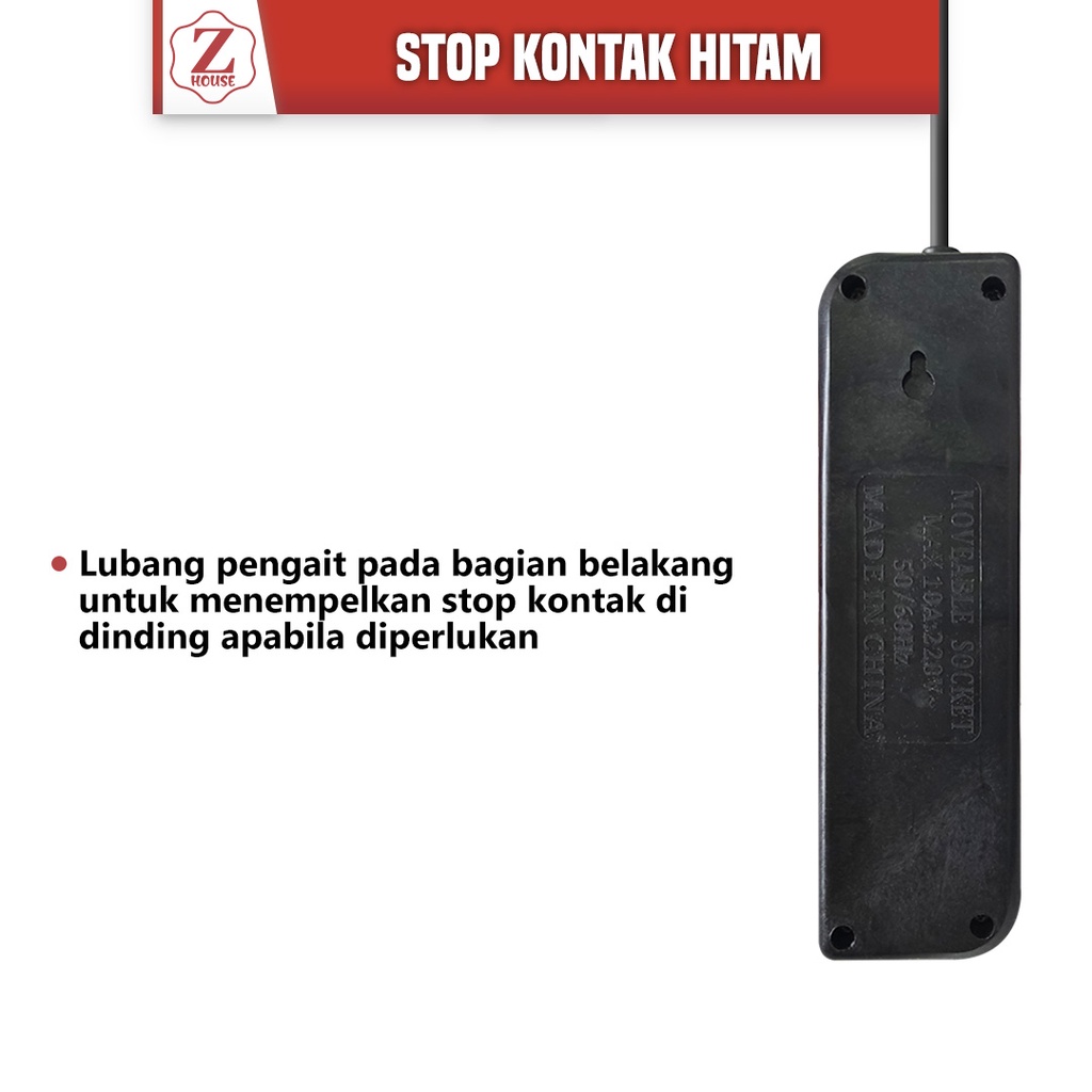 Stop Kontak 4 Socket Stop Kontak Onoff Steker Adaptor Colokan Listrik Steker Colokan Lsitrik Stop Kontak 1.6meter Stop Kontak Putih Dan Hitam Stop Kontak Murah Stop Kontak 4lubang