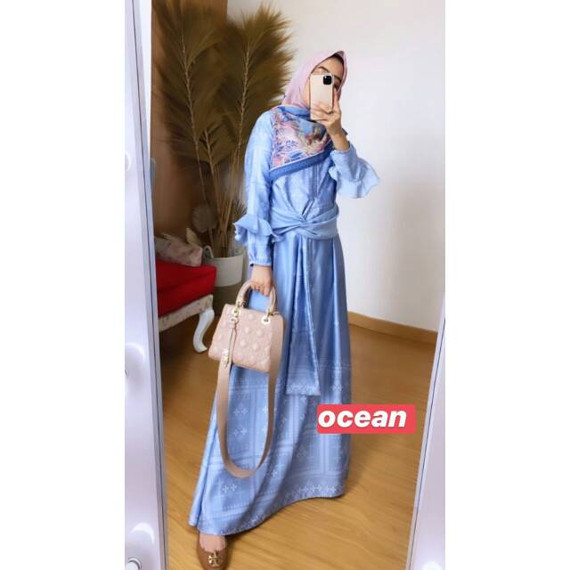 DAVINA DRESS BY RAFIKA STORES ORIGINAL