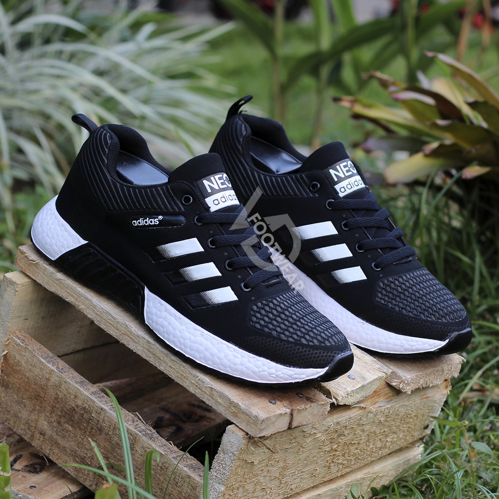 Sepatu Pria Lari Sneaker Kasual Adidas Style Breathable Casual Tinggi