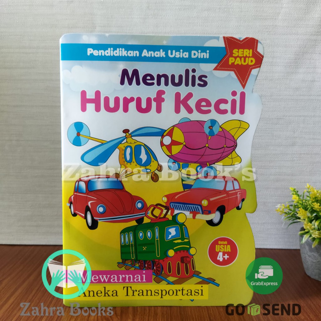 Belajar menulis dan mewarnai huruf