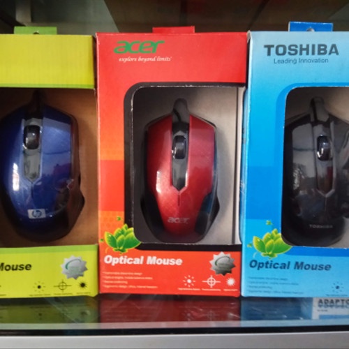 JUAL MOUSE KABEL USB ASUS / HP / TOSHIBA / ACER MURAH