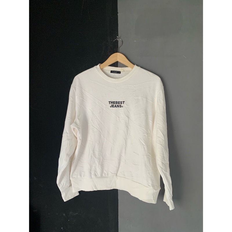 Crewneck Tbj Nearby White Second Brand