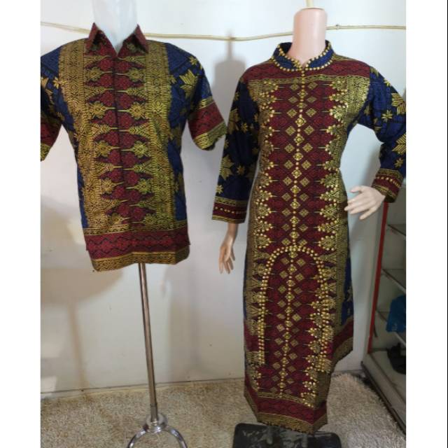 Set songket nampan perak