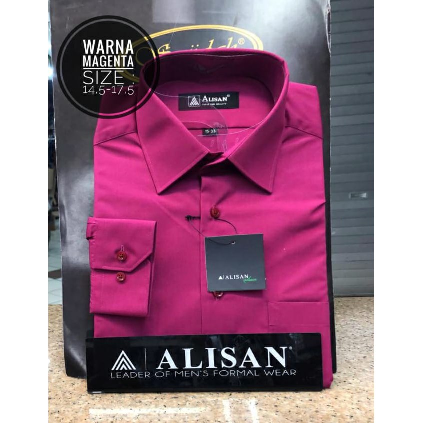 

ALISAN WARNA MAGENTA Uk.14,5-17,5