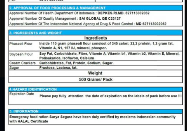 

Ransum makanan darurat oci kapal MRE mirip Ransum tni enertab food ration Ransum pendaki camping