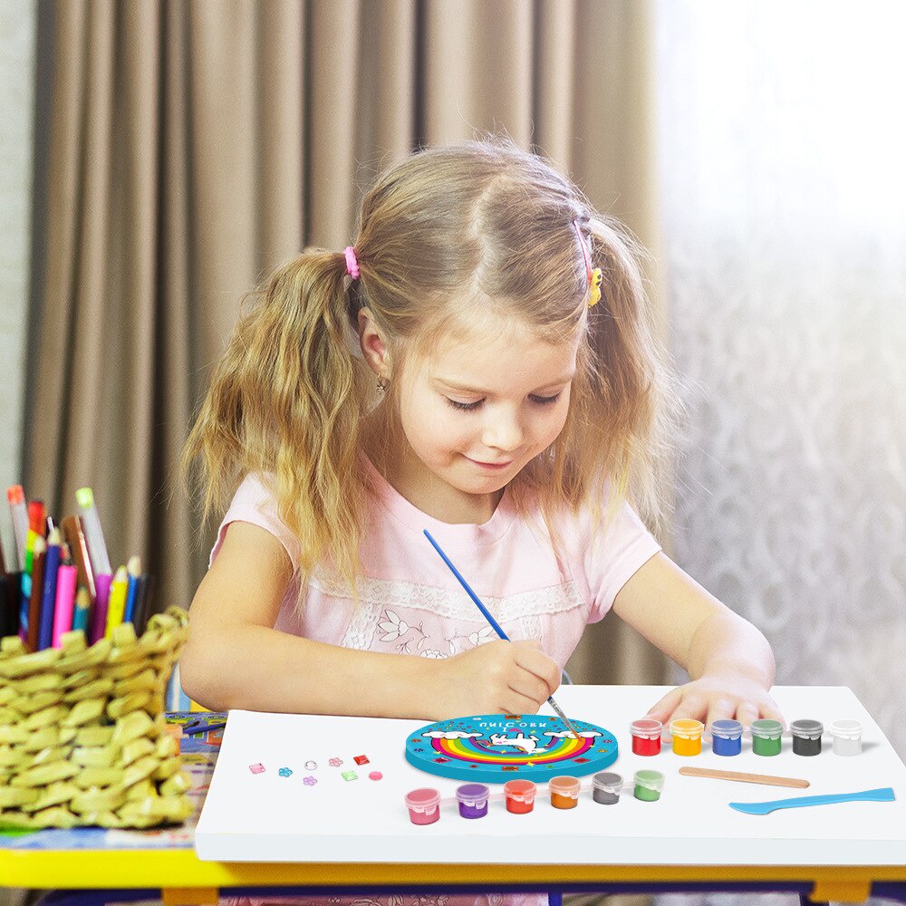 Unicorn Painting Set Mainan Mewarnai 3D Edukasi DIY