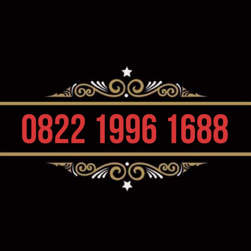 Nomor cantik tahun 1996 1688 ilufa