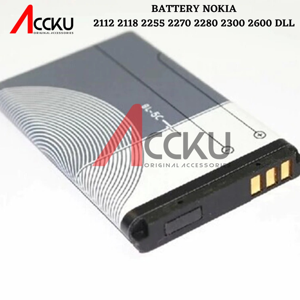 BATERAI NOKIA BL5C BATTERY NOKIA BL-5C ORIGINAL 100%