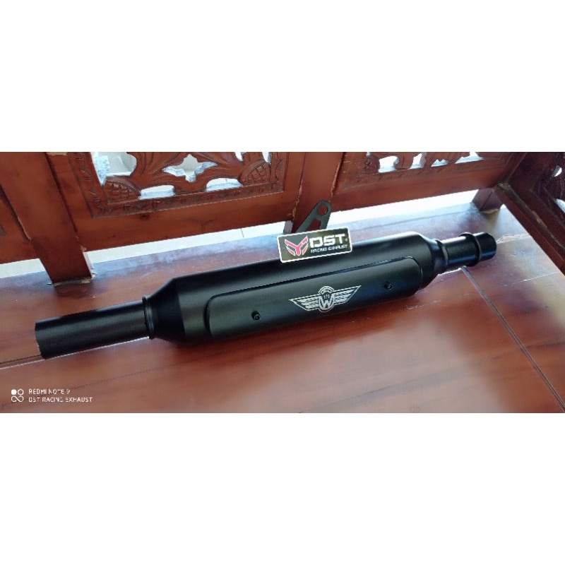 Knalpot racing w175 dope standar racing