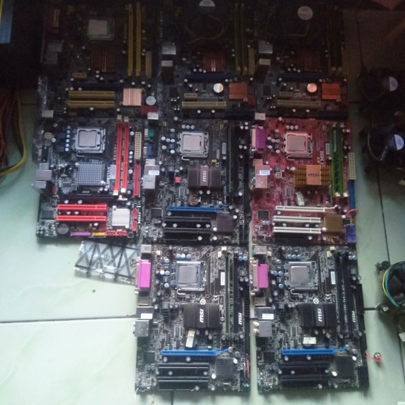 Motherboard G31 G41 Merk MSI BIOSTAR