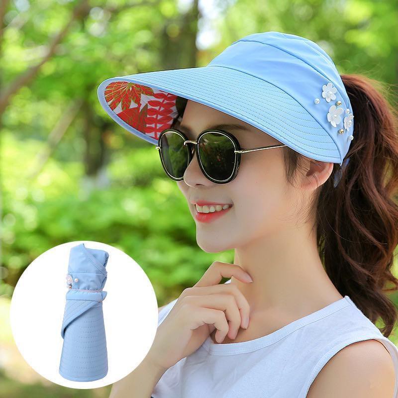Topi Golf Olahraga Pantai Anti UV Foldable Hat Sport Topi Tenis Meja Import Al S5