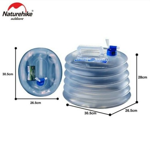 naturhike jerigen lipat portable water tank material hdpe