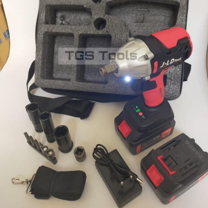 ✅Jual Impact Wrench Cordless Brushless Bor Baterai JV88 48 Volt 48V -JLD