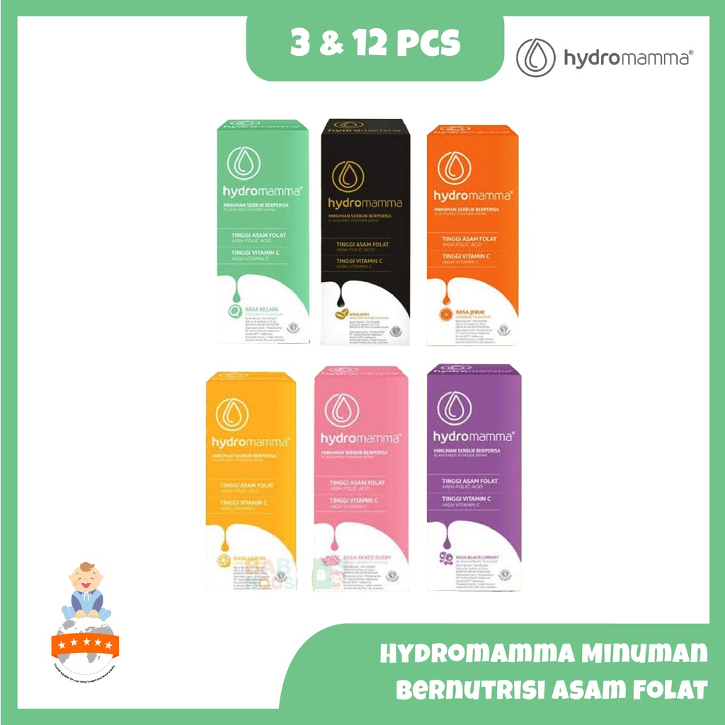 Hydromamma Minuman Bernutrisi Asam Folat dan Vitamin C