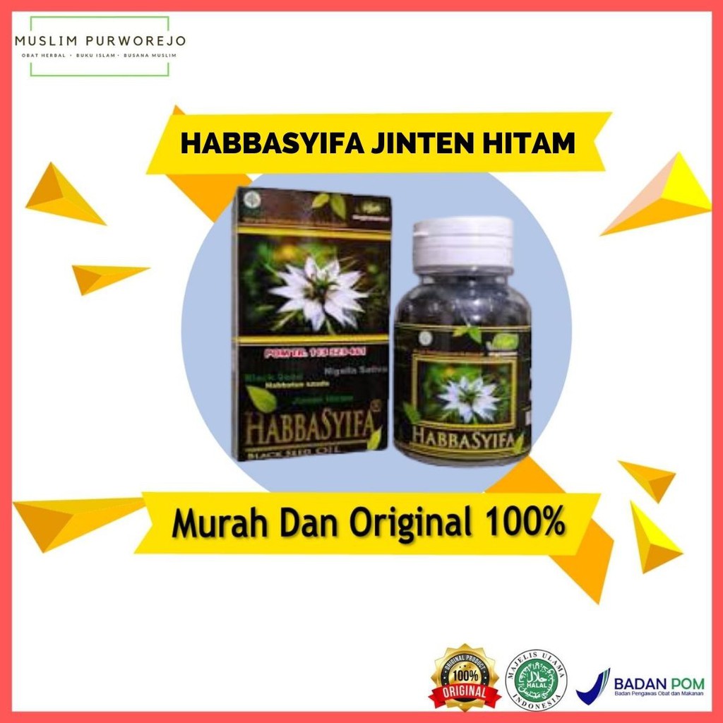 HABBASYIFA | HABBASYIFA ( JINTEN HITAM ) 90 Kapsul - HABBASYIFA | HABBASYIFA JINTEN HITAM 90 Kapsul