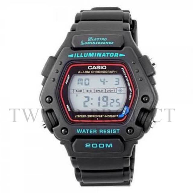 Casio Original Standard Digital Type DW-290-1V / Jam Tangan Pria