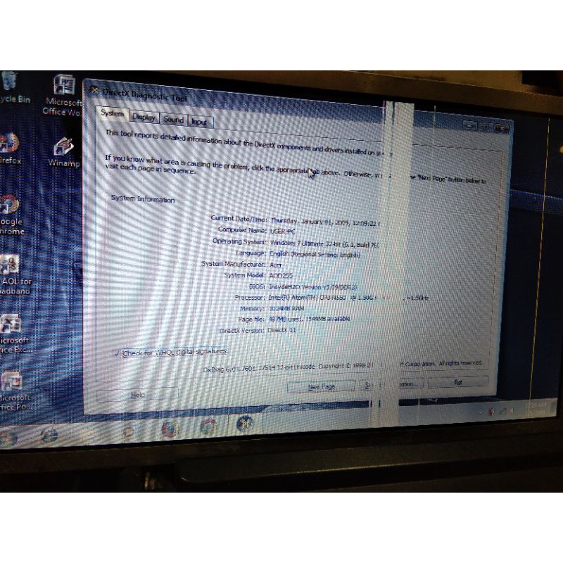 motherboard acer D255 Siap pakai