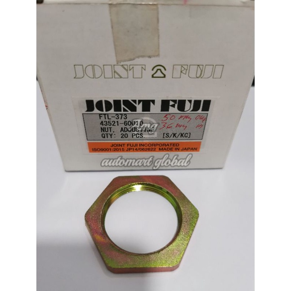 mur spindle spindel as depan hardtop 2f new lubang 40 mm