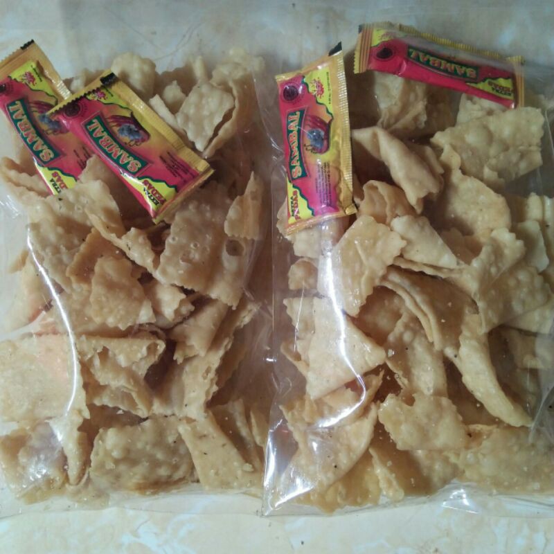 

Pangsit gurih/pedas/manis