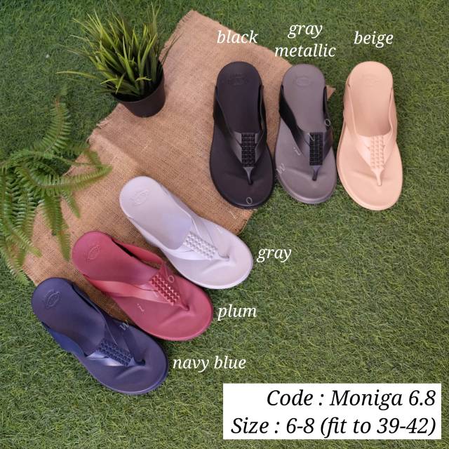 Sandal Wedges Ringan  Wanita - Monobo Moniga 6.8