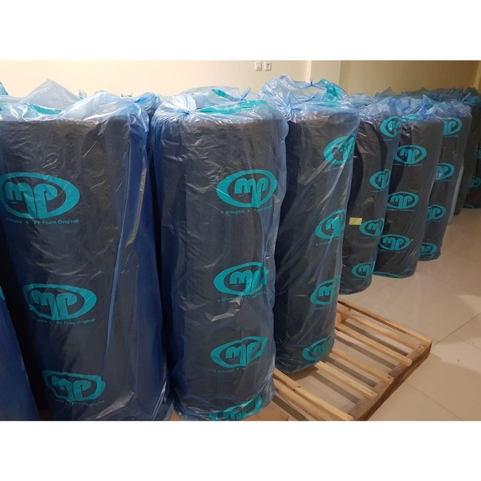 

H3T Bubble wrap Bening Hitam mulia pack MP 50M x 125CM bubblewrap tebal bandung buble plastik