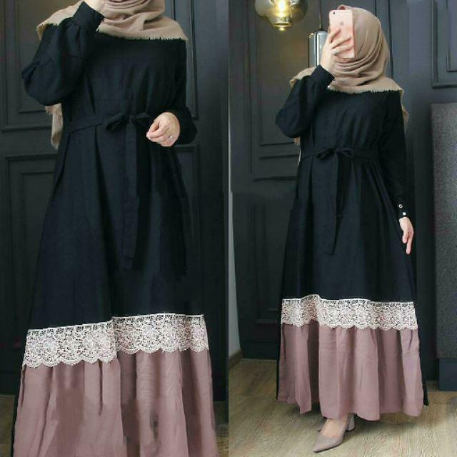 Premium Series ARAFAH Dress Ukuran S M L XL 2XL 3Xl 4Xl XXL XXXL 2L 3L 4L 5L Baju Gamis Jumbo dress Big Size Baju Gamis Wanita Over Size