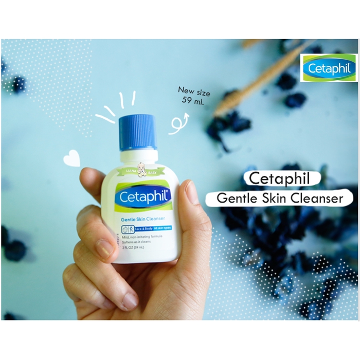 PERA367 CETAPHIL GENTLE SKIN CLEANSER 59 ML PEMBERSIH WAJAH exp 12/2023