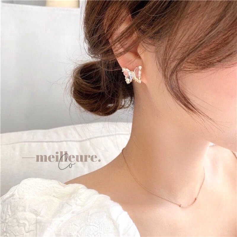 Anting Korea Wanita Fashion Titanium Tusuk Jepit Panjang Tindik Stud Xuping Aksesoris Wanita Emas Wo